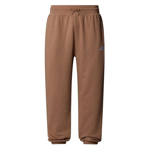Spodnie The North Face Essential Relaxed Straight 0A8C1G6IH1 - brązowe ze sklepu streetstyle24.pl w kategorii Spodnie damskie - zdjęcie 178478006
