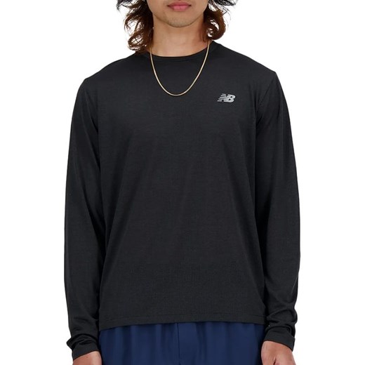 Koszulka New Balance MT41256BK  - czarna ze sklepu streetstyle24.pl w kategorii T-shirty męskie - zdjęcie 178478015