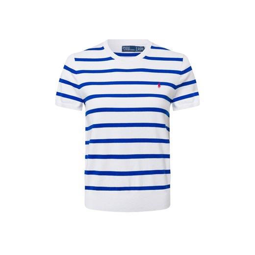 Polo Ralph Lauren Sweter damski Kobiety Bawełna biały w paski ze sklepu vangraaf w kategorii Bluzki damskie - zdjęcie 178480885