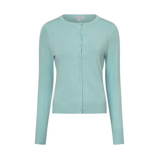 Marie Lund Kardigan damski Kobiety Sztuczne włókno jasnoniebieski jednolity ze sklepu vangraaf w kategorii Swetry damskie - zdjęcie 178480899