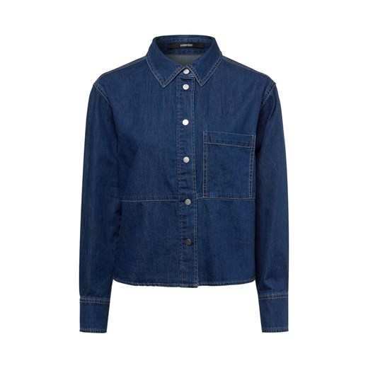 Someday Dżinsowa bluzka damska - Zapira Kobiety Bawełna denim jednolity Someday 42 vangraaf