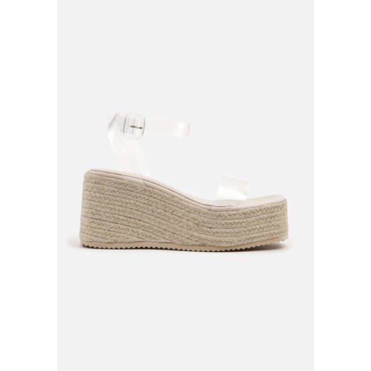 Renee espadryle damskie beżowe 