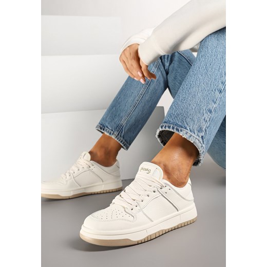 Buty sportowe damskie Renee sneakersy sznurowane płaskie