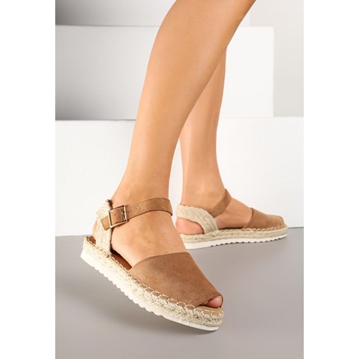 Espadryle damskie Renee casual z klamrą