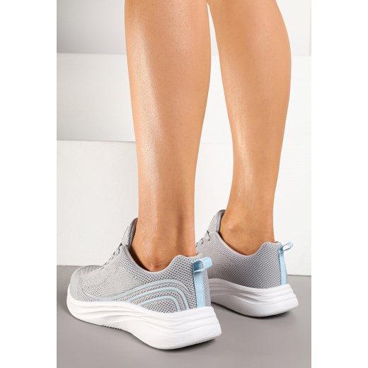 Szaro-Niebieskie Buty Sportowe Sneakersy Zdobione Efektem Ombre Banelissa Renee 38 wyprzedaż renee.pl