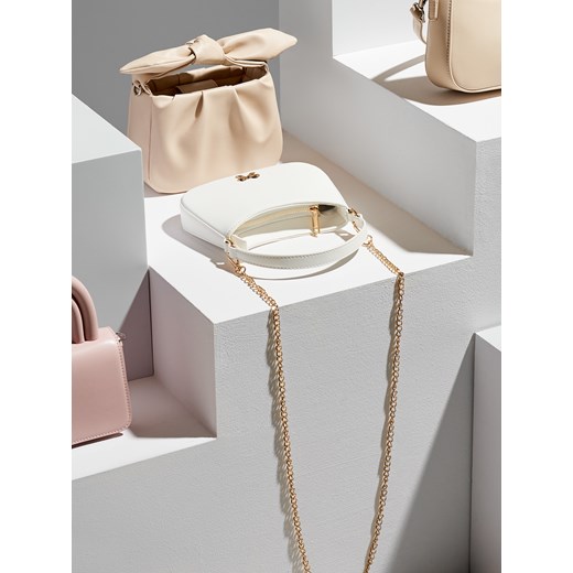 Sinsay - Torebka - biały Sinsay One Size Sinsay