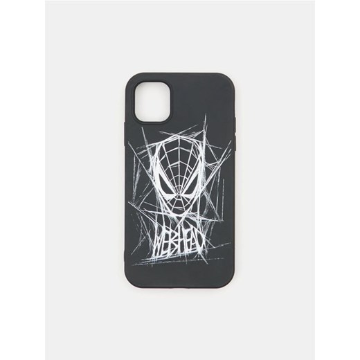 Sinsay - Etui iPhone 11/XR Spider-Man - czarny ze sklepu Sinsay w kategorii Etui - zdjęcie 178502678