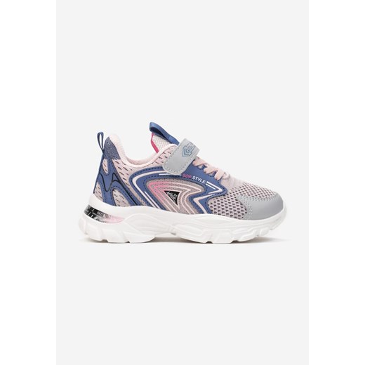 Szaro-Niebieskie Buty Sportowe Barbeope ze sklepu born2be.pl w kategorii Buty sportowe dziecięce - zdjęcie 178503767