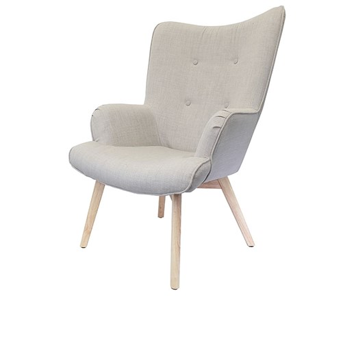 THE HOME DECO FACTORY Fotel w kolorze szarym - 67,5 x 99 x 70 cm The Home Deco Factory onesize wyprzedaż Limango Polska