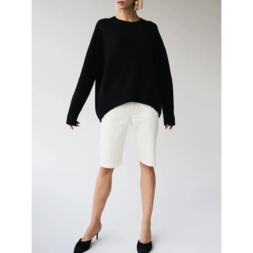 Sweter damski oversize candyfloss - Biały S ze sklepu Intimica.pl w kategorii Swetry damskie - zdjęcie 178505789