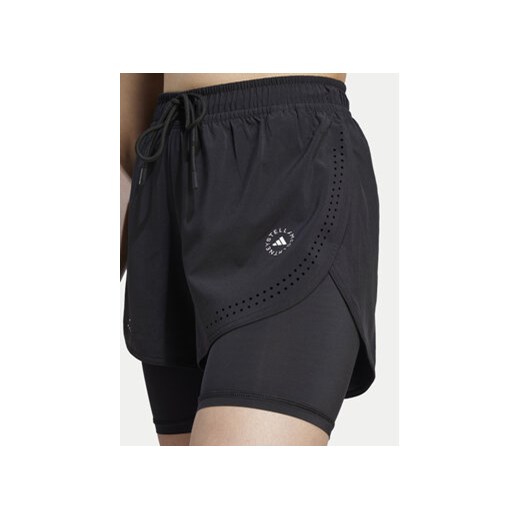 adidas Szorty sportowe Stella McCartney TruePurpose 2-in-1 IB6824 Czarny Regular L MODIVO