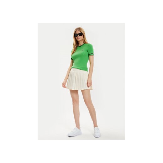 Lacoste Sweter AF6946 Zielony Slim Fit Lacoste 40 MODIVO