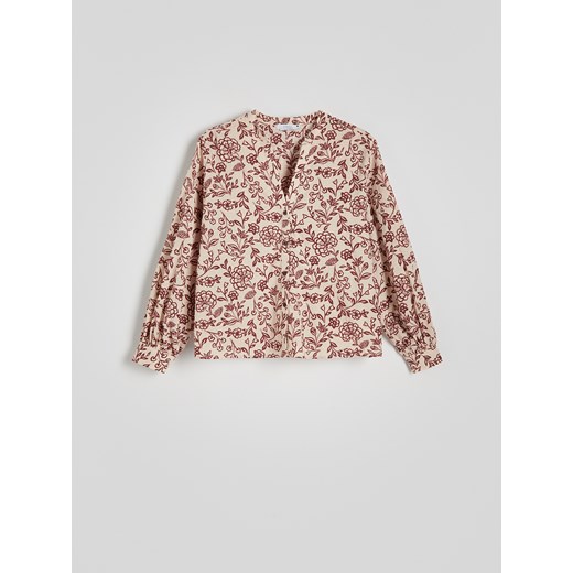 Reserved - Bawełniana koszula - wielobarwny Reserved XS Reserved