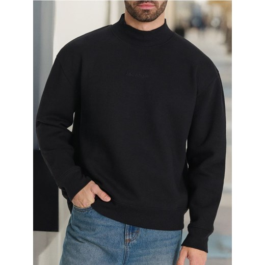 Sinsay - Bluza ze stójką - czarny ze sklepu Sinsay w kategorii Bluzy męskie - zdjęcie 178528889