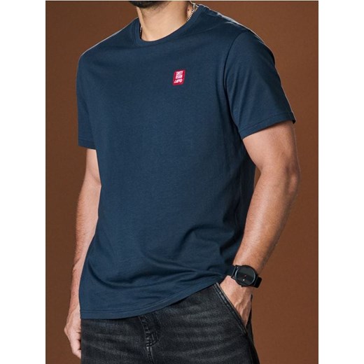 Sinsay - Koszulka z nadrukiem - green spruce ze sklepu Sinsay w kategorii T-shirty męskie - zdjęcie 178528958