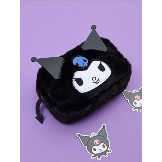 Sinsay - Kosmetyczka Kuromi - czarny ze sklepu Sinsay w kategorii Kosmetyczki - zdjęcie 178529205