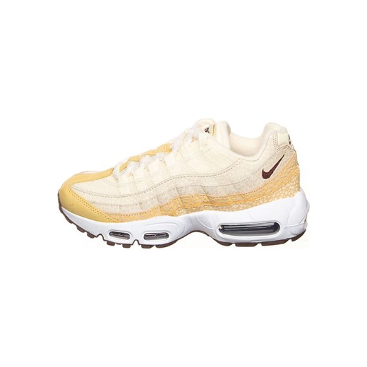Nike Skórzane sneakersy &quot;Air Max 95&quot; w kolorze kremowo-żółtym ze sklepu Limango Polska w kategorii Buty sportowe damskie - zdjęcie 178532658