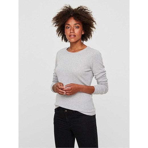 Vero Moda Sweter w kolorze szarym ze sklepu Limango Polska w kategorii Swetry damskie - zdjęcie 178532978