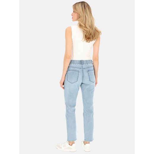 Jeansy damskie niebieskie Red Button