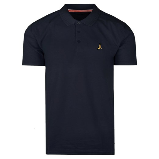 Klasyczna Męska Koszulka POLO - Brave Soul - Granatowa TSBRSSS24IMAInavyPOLO ze sklepu JegoSzafa.pl w kategorii T-shirty męskie - zdjęcie 178533556