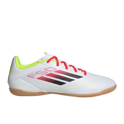 Buty piłkarskie adidas F50 Club In IE1222 Białe ze sklepu ButyModne.pl w kategorii Buty sportowe męskie - zdjęcie 178534268