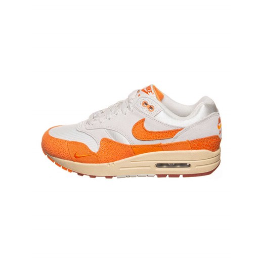 Nike Sportswear Skórzane sneakersy &quot;Air Max 1&quot; w kolorze pomarańczowo-kremowym ze sklepu Limango Polska w kategorii Buty sportowe damskie - zdjęcie 178535998