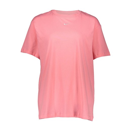 Nike Sportswear Koszulka &quot;Essential Swoosh&quot; w kolorze jasnoróżowym ze sklepu Limango Polska w kategorii Bluzki damskie - zdjęcie 178536025