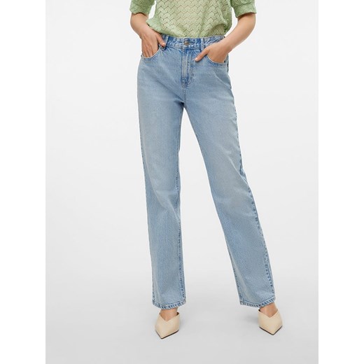 Vero Moda Dżinsy - Regular fit - w kolorze błękitnym ze sklepu Limango Polska w kategorii Jeansy damskie - zdjęcie 178536305