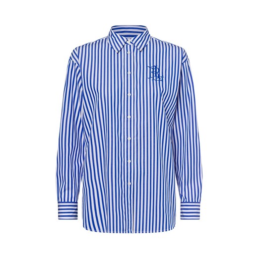 Lauren Ralph Lauren Damska bluzka koszulowa Lauren Kobiety Bawełna niebieski w paski ze sklepu vangraaf w kategorii Koszule damskie - zdjęcie 178537555