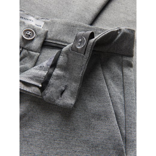 Reserved - Eleganckie spodnie chino - jasnoszary Reserved 158 (12 lat) Reserved