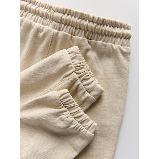 Reserved - Bawełniane spodnie - beżowy Reserved 5-2 lata) Reserved