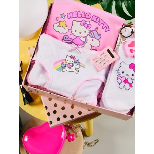 Sinsay - Koszula nocna Hello Kitty - różowy ze sklepu Sinsay w kategorii Piżamy dziecięce - zdjęcie 178541799