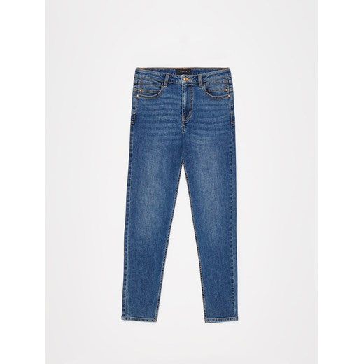 Mohito - Jeansy skinny push up - niebieski ze sklepu Mohito w kategorii Jeansy damskie - zdjęcie 178542787
