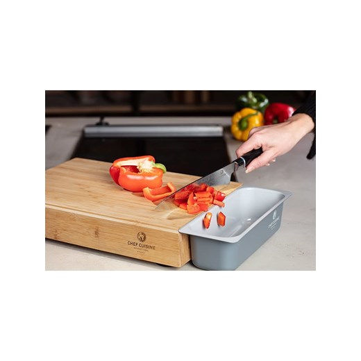 Chef Cuisine Magnetyczna deska do krojenia w kolorze jasnobrązowym - 40 x 6 x 28 Chef Cuisine onesize Limango Polska promocyjna cena