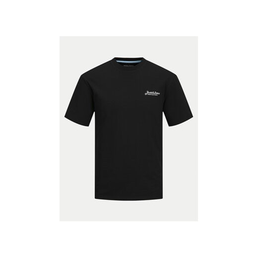 Jack&Jones Komplet t-shirt i spodnie dresowe Beau 12277849 Czarny Relaxed Fit XL MODIVO