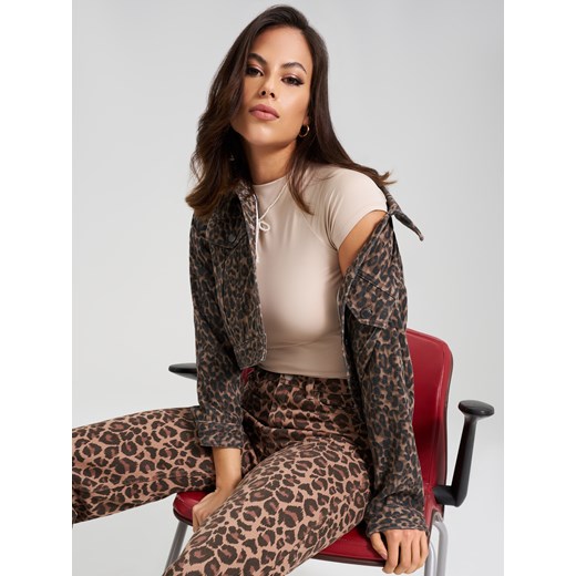 Sinsay - Koszulka - kremowy Sinsay XXS Sinsay