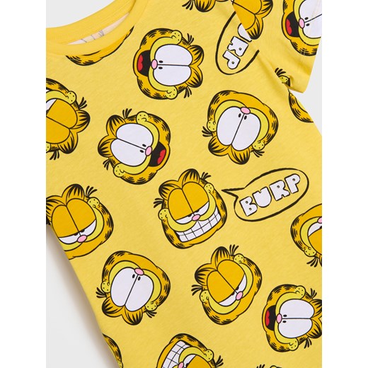 Sinsay - Koszulka Garfield - żółty Sinsay 104 Sinsay