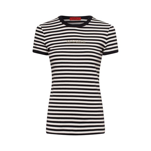 MAX&Co. Koszulka damska - Logotee Kobiety Bawełna granatowy w paski ze sklepu vangraaf w kategorii Bluzki damskie - zdjęcie 178551526