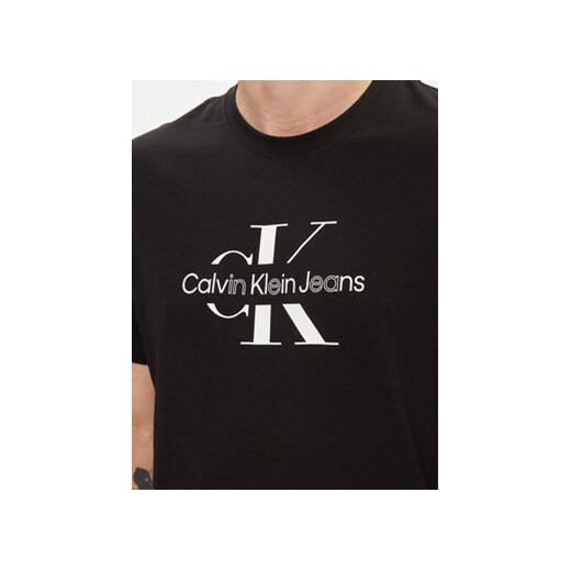 Calvin Klein Jeans T-Shirt Distrupted J30J325190 Czarny Regular Fit XL MODIVO