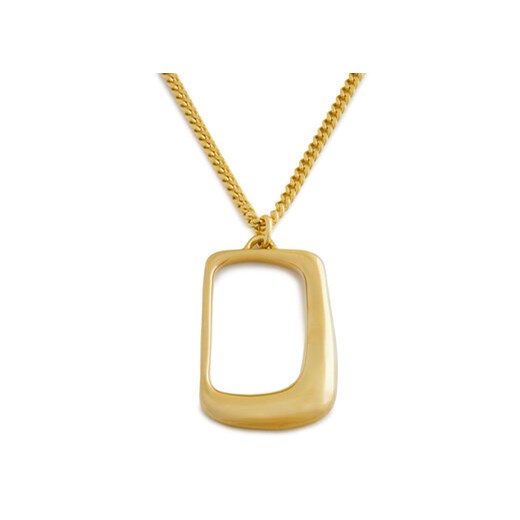 JACQUEMUS Naszyjnik 24E241JW651-5845 Złoty Jacquemus one size MODIVO