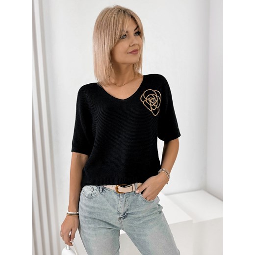 sweter bloxen czarny one size ze sklepu UBRA w kategorii Swetry damskie - zdjęcie 178555469