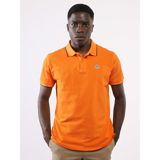 North Sails Koszulka polo w kolorze pomarańczowym ze sklepu Limango Polska w kategorii T-shirty męskie - zdjęcie 178557746