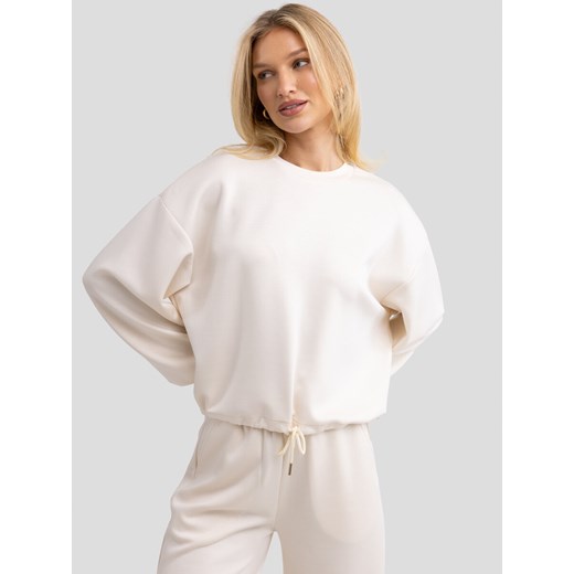 Bluza damska z wiskozy kremowa Lunara 103 ze sklepu Big Star w kategorii Bluzy damskie - zdjęcie 178559597