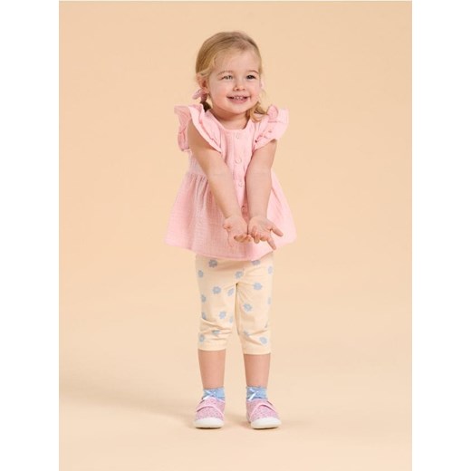 Sinsay - Legginsy 2 pack - różowy ze sklepu Sinsay w kategorii Spodnie i półśpiochy - zdjęcie 178562016