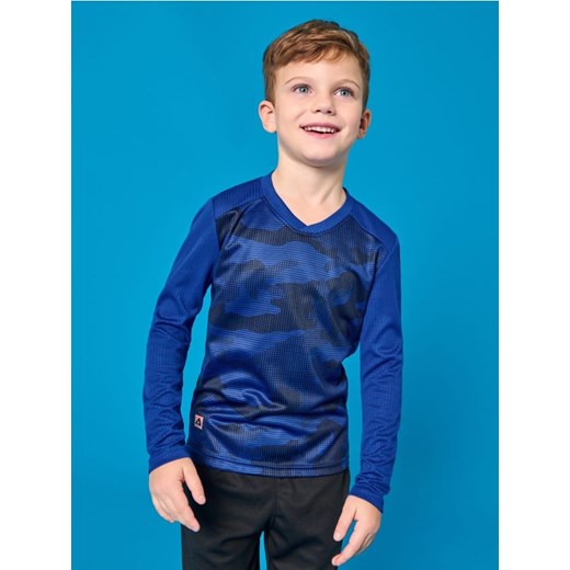 Sinsay - Koszulka z długim rękawem ACTIVE - niebieski ze sklepu Sinsay w kategorii T-shirty chłopięce - zdjęcie 178562175