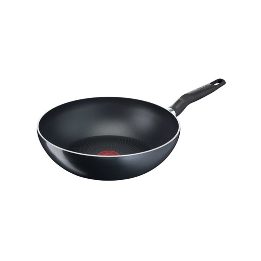 Tefal Patelnia wok &quot;Start Easy&quot; w kolorze czarnym - Ø 28 cm ze sklepu Limango Polska w kategorii Garnki - zdjęcie 178564587
