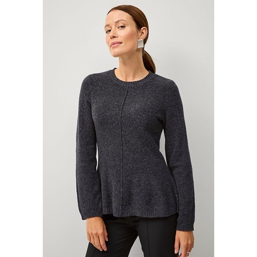 ellos Sweter &quot;Amelia&quot; w kolorze antracytowym ze sklepu Limango Polska w kategorii Swetry damskie - zdjęcie 178564819