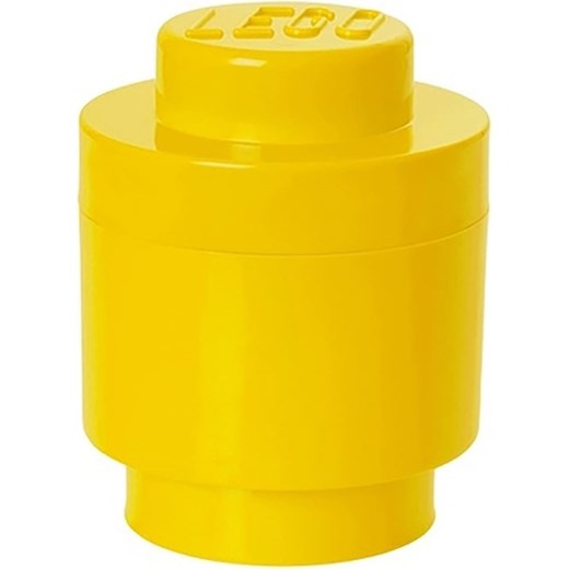 LEGO Pojemnik &quot;Brick 1&quot; w kolorze żółtym - wys. 18,3 x Ø 12,3 cm ze sklepu Limango Polska w kategorii Pojemniki kuchenne - zdjęcie 178564947