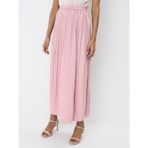 Mohito - Plisowana różowa spódnica maxi - różowy Mohito 40 Mohito