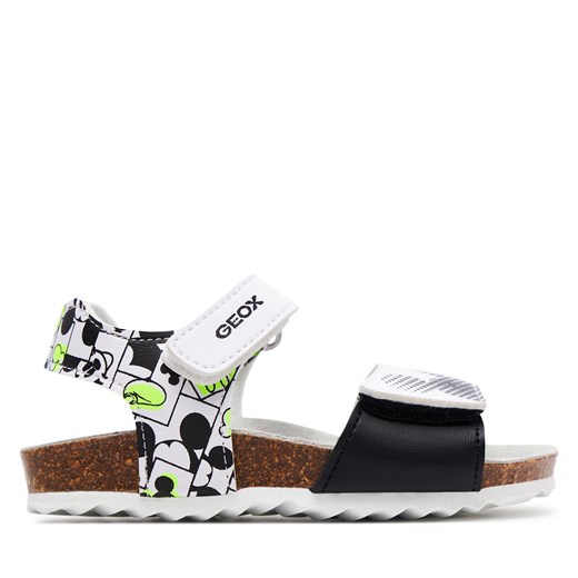 Sandały Geox B Sandal Chalki Boy B152QC 000BC C0552 S Biały Geox 24 eobuwie.pl